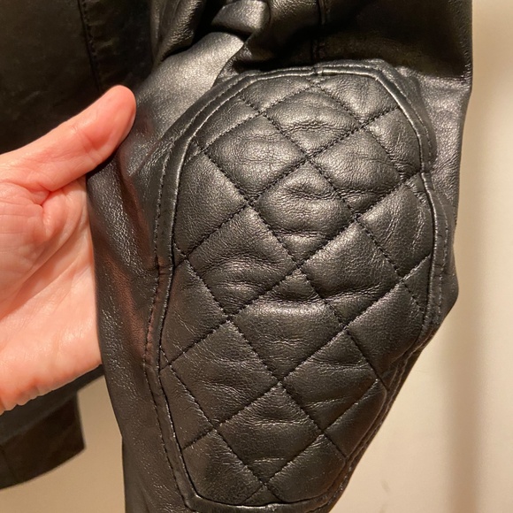 BALENCIAGA NICOLAS GHESQUIERE LEATHER JACKET 2010/2011 - SIZE 36 - Picture 9 of 14